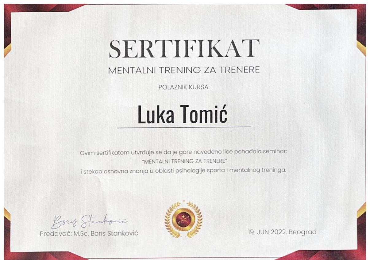 Mentalni trening za trenere